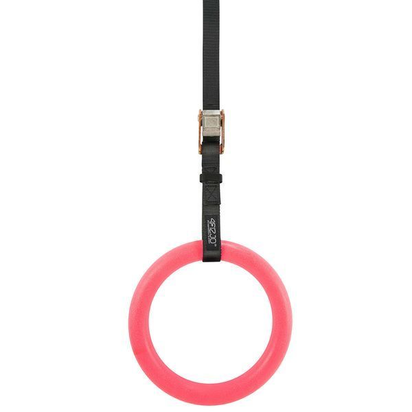 Гімнастичні кільця 4FIZJO з ABS пластику, регульовані Pink (P-5907739314888) 50004402 фото