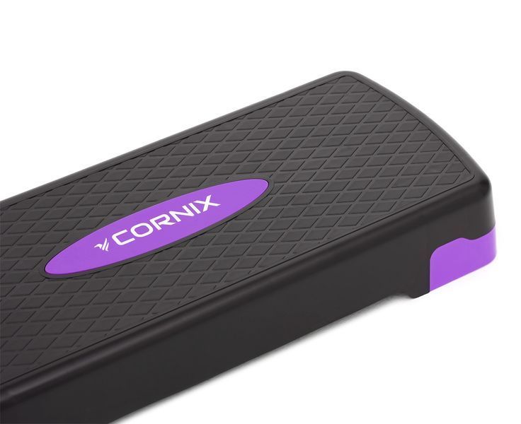 Ступенчатая платформа 2-х ступенчатая Cornix 68 x 28 x 10-15 см XR-0188 Черный/Фиолетовый 50004523 фото
