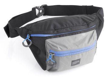 Сумка на пояс Spokey BORA(839662) black/blue 13579 фото