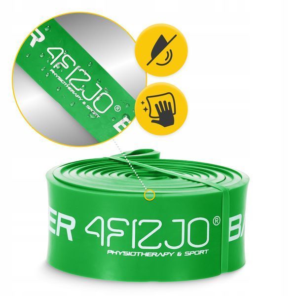 Еспандер-петля 4FIZJO Power Band 45 мм 26-36 кг резина для фітнесу і спорту Green (P-5907222931080) 50001350 фото