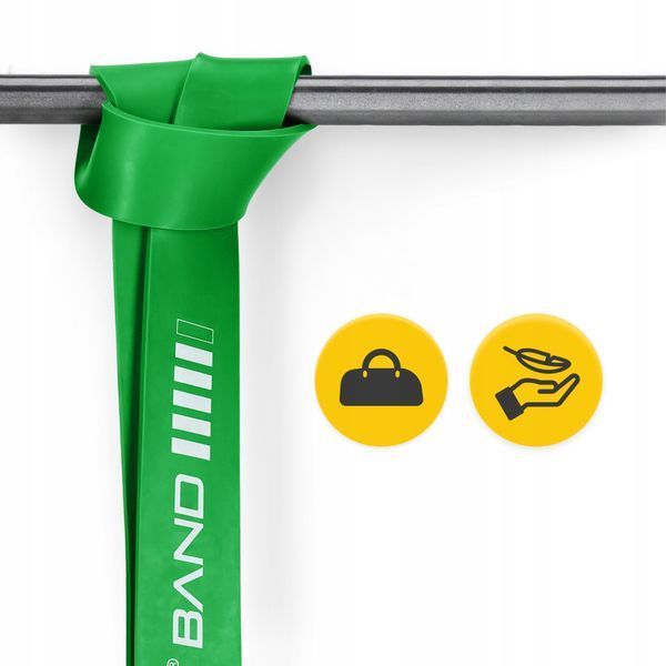 Еспандер-петля 4FIZJO Power Band 45 мм 26-36 кг резина для фітнесу і спорту Green (P-5907222931080) 50001350 фото