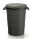 Бак для мусора Prosperplast Smooth 80 л, черный 2140961562 фото 1