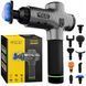 Ручний перкусійний масажер 4FIZJO Massage Gun Ultra Cool Edition 100 Вт масажний пістолет (P-5905973401470) 50004969 фото 1