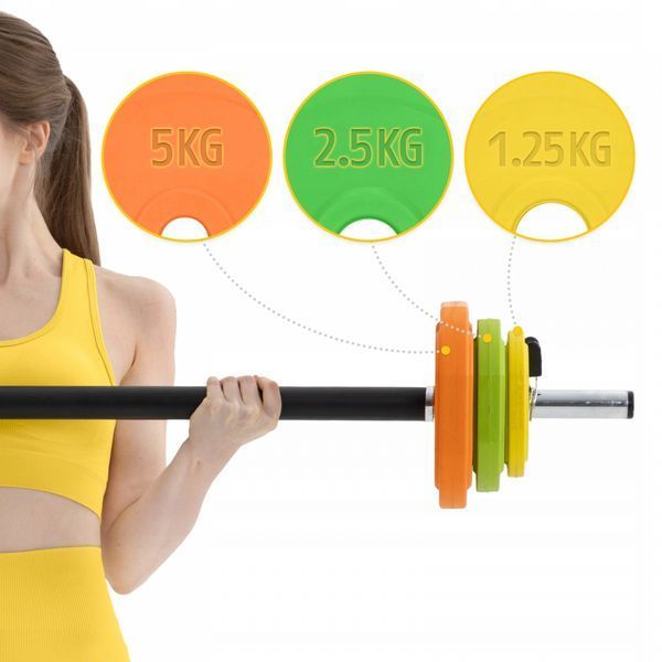 Штанга для фітнесу 4FIZJO Fitness Pump 20 кг (P-5907739315656) 50005291 фото