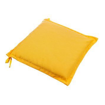 Подушка Lily 44х44х5 см тексилк, желтая 30003885 фото