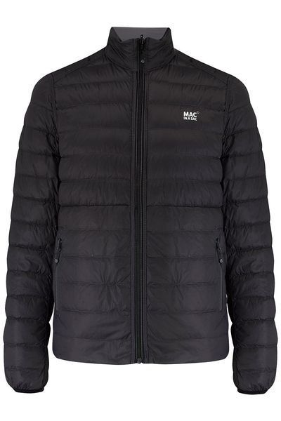 Пуховик Mac in a Sac POLAR REVERSIBLE DOWN JACKET MEN Black/Charcoal (XS) 8997 фото