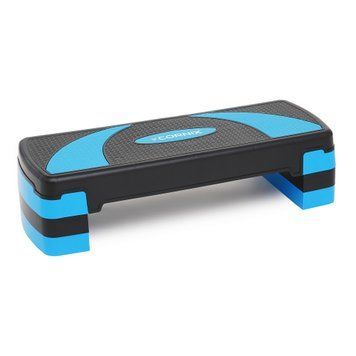 Степ-платформа 3-ступінчаста Cornix 78 х 29 х 10-20 см XR-0186 Black/Blue 50004531 фото