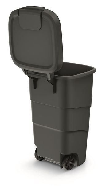 Бак для сміття Prosperplast Wheeler 110 л, антрацит 1979003046 фото