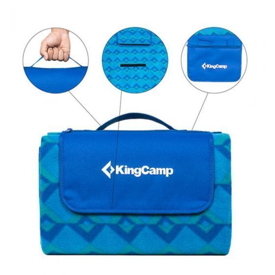 Килимок для пікніка KingCamp PICNIC BLANKETT (KG4701) зелений 12779 фото
