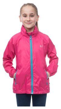 Дитяча мембранна куртка Mac in a Sac ORIGIN Kids (11/13) Fucsia 9184 фото