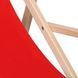 Деревянный шезлонг для пляжа, террасы и сада Springos DC0003 RED 50003649 фото 2